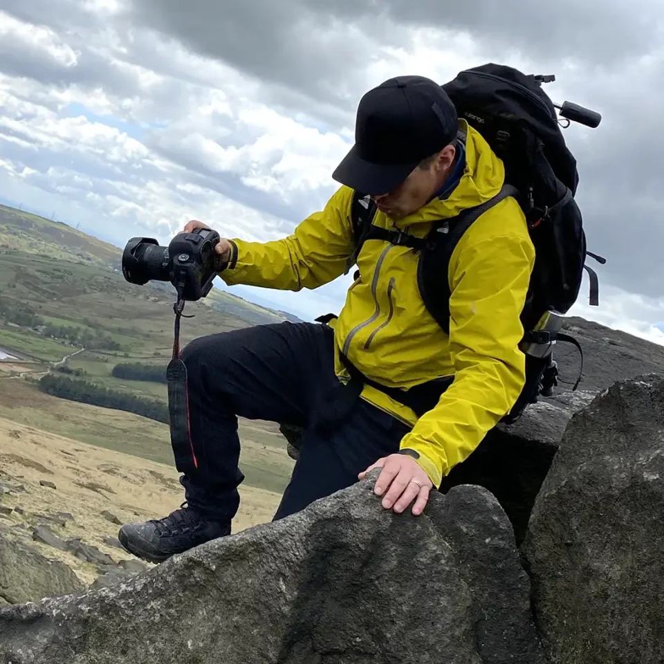 Scott with camera