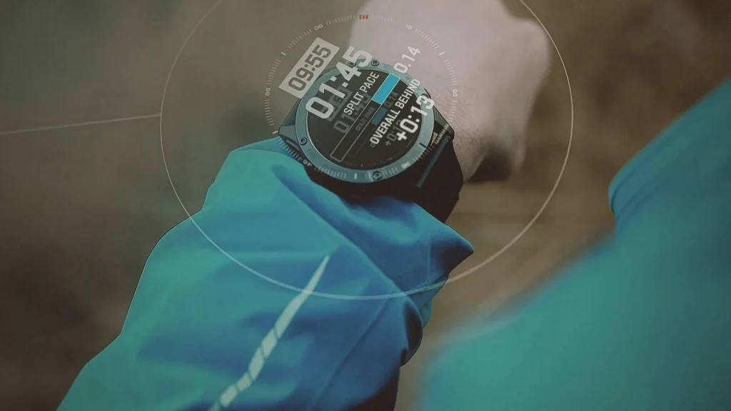 Garmin Fēnix smartwatch product video and brand film production filmed at Dovestone Reservoir in Greenfield, Saddleworth, combining cinematic outdoor videography, motion graphics and storytelling by MUVE®